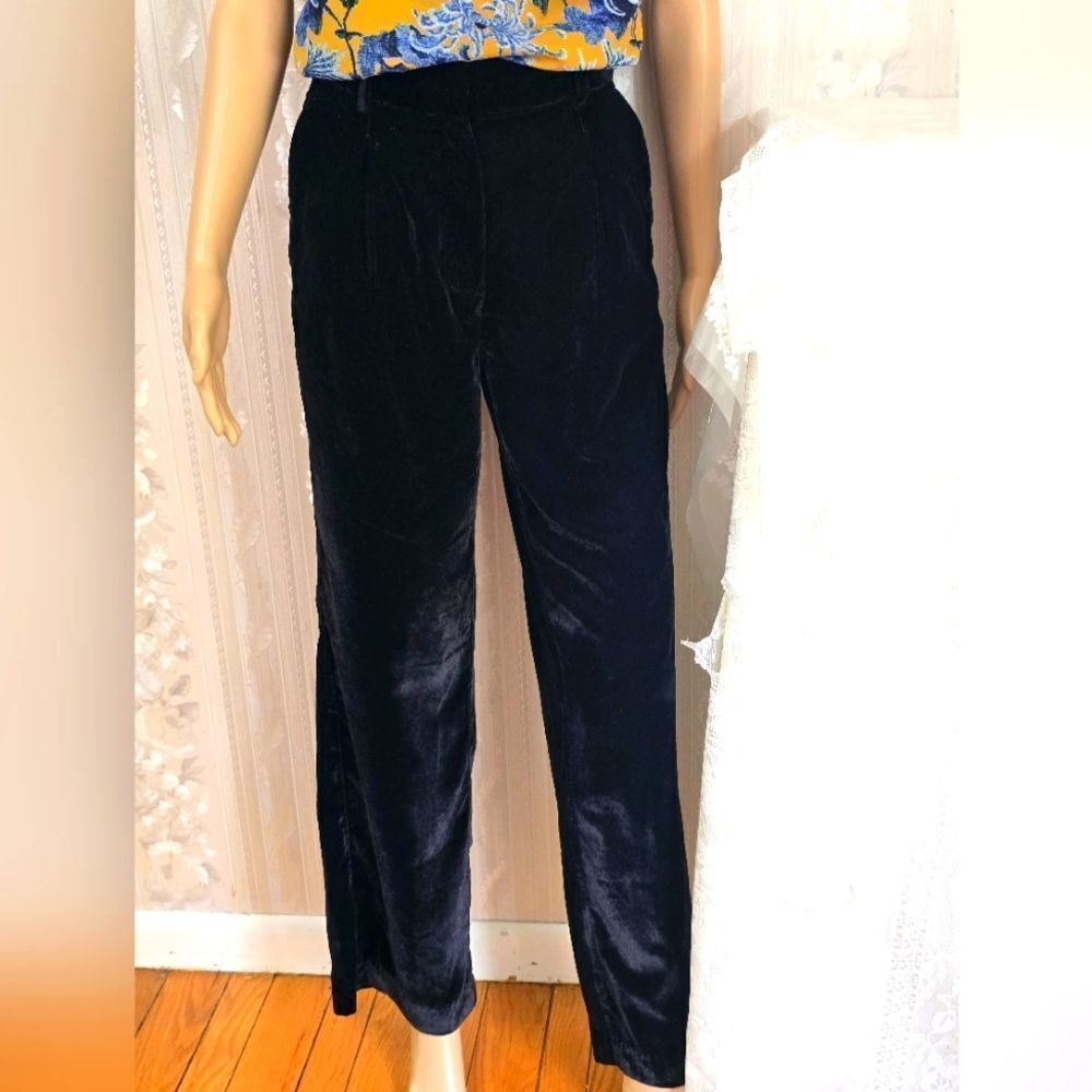 Old Navy Elegant Black Velvet Women's Pants New